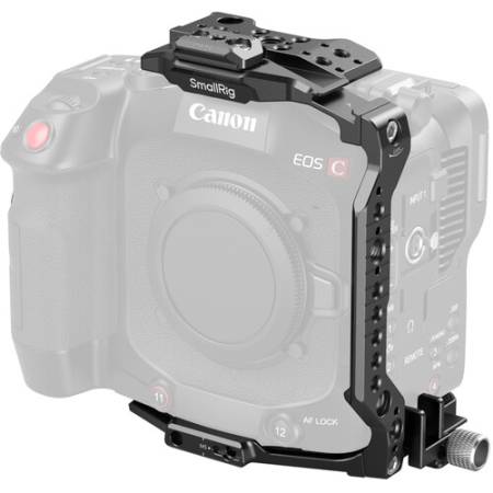 mallRig 5810 - modułowa klatka do Canon EOS C80 (+ szyna NATO i zacisk kabla)